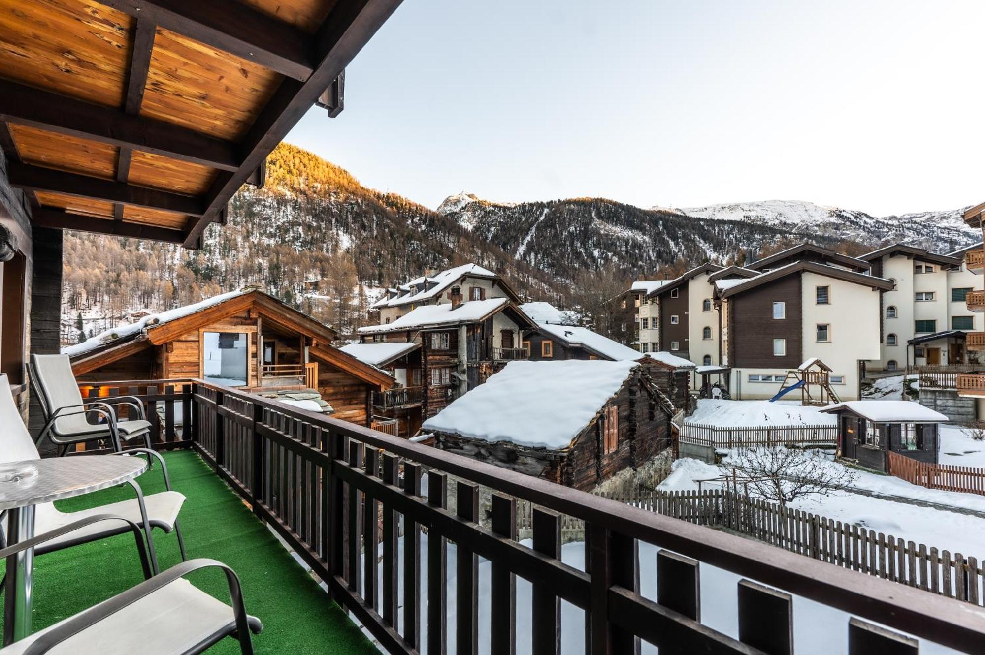 Chalet Aroleid Zermatt Buitenkant foto