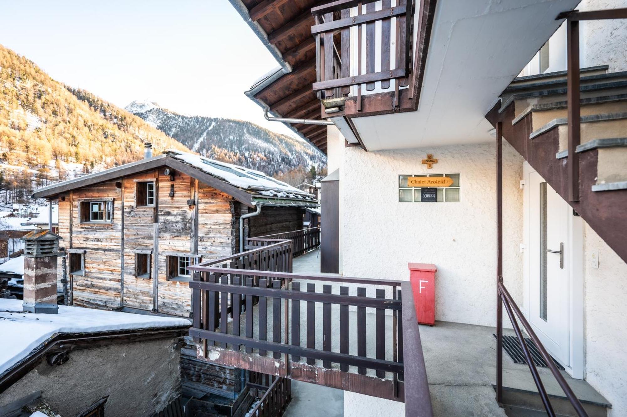 Chalet Aroleid Zermatt Buitenkant foto